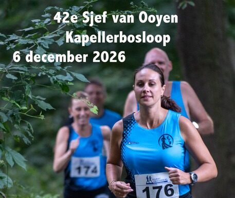 Inschrijving 42e Kapellerbosloop geopend!